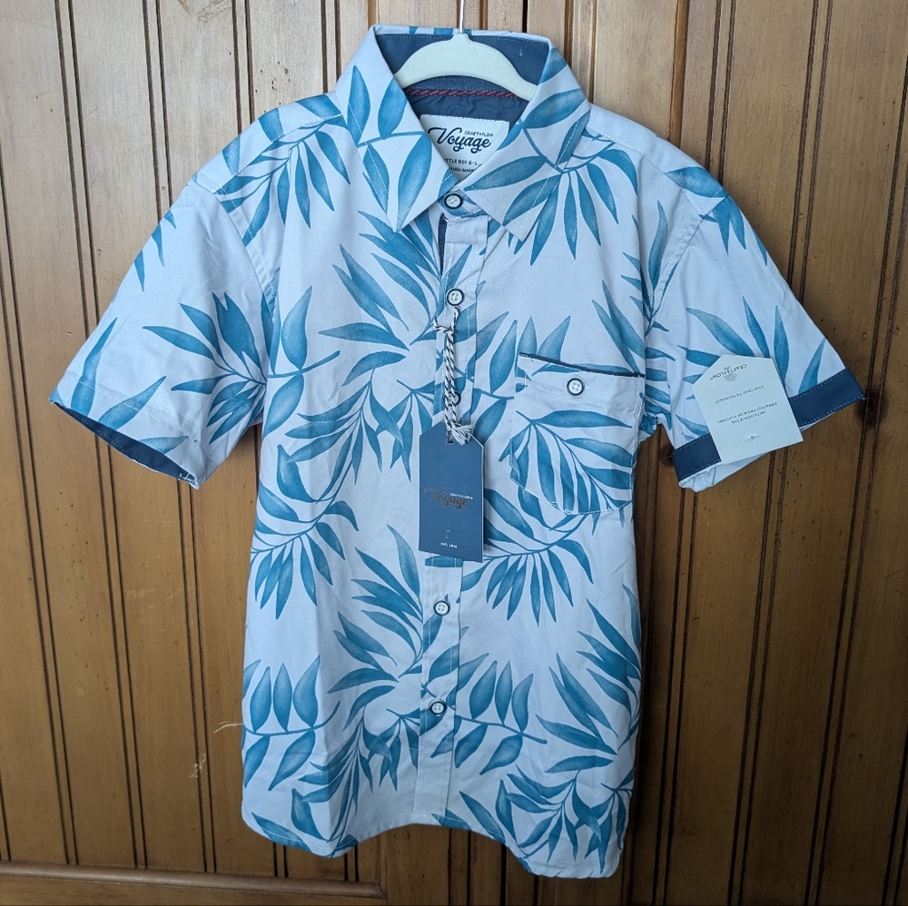 NWT Boys Craft + Flow button up shirt